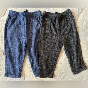 Jumping Beans - Set of 2 Ultra-Soft Cotton Pants - Size 9m